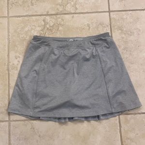 Medium Gray Slazenger Athletic Skort - Cute Detail